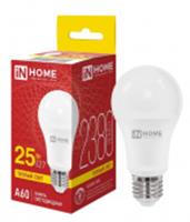 Лампа 25W LED-A60-VC 25Вт 230В Е27 3000К 2380Лм IN HOME, Китай, код 05103010263, штрихкод 469061206204, артикул 4690612062044