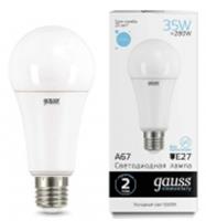 35W Лампа Gauss Elementary A70 2790lm 6500K E27 LED, КИТАЙ, код 05103010226, штрихкод 462714609626, артикул 70235