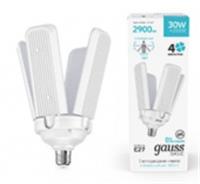 Лампа 30W Лампа Gauss Basic 30W 2900lm 4000K E27 Клевер-4 LED, КИТАЙ, код 05103020034, штрихкод 463003297708, артикул 11732232