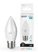 Лампа 8W Лампа Gauss Elementary Свеча 8W 540lm 4100K Е27 LED, КИТАЙ, код 05103020046, штрихкод 462712837788, артикул 33228