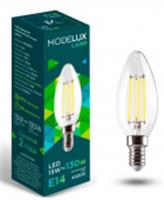 Лампа 15W MODELUX ML2853- С35-15W-Е14-4500 clear, КИТАЙ, код 05103030153, штрихкод 461019211619, артикул ML2853- С35-15W-Е14-4500