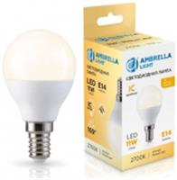 Лампа 11W LED P45 11W IC E14 2700K 175-265V, Китай, код 05103050117, штрихкод 465030461969, артикул 451113