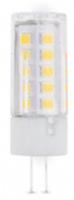 Лампа LED-JC 5Вт 12В G4 3000К 480Лм IN HOME, Китай, код 05203080207, штрихкод 469061205901, артикул 4690612059013