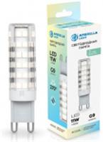 Лампа 11W LED G9 11W 4000K 220-240V, Китай, код 05103090062, штрихкод 465030462049, артикул 101104