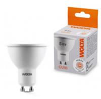 Светодиодная лампа Wolta 5Вт 4000K GU10, Китай, код 05103220055, штрихкод 426052929627, артикул 25SPAR16-230-5GU10