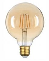 Лампа с/д LEEK LE G125 LOFT LEDF 9W 3K E27 (Amber-G), КИТАЙ, код 05103260132, штрихкод 468025504068, артикул LE010512-0053