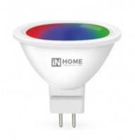 Лампа сд LED-JCDR-RGBW-SMART 11Вт 230В димм. GU5.3 3000-6500К 990Лм IN HOME, шт, КИТАЙ, код 05103280002, штрихкод 469061205006, артикул 4690612050065