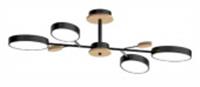 Потолочный cветильник LED4U 3219-830BK, Китай, код 05202061522, штрихкод 461019212028, артикул L3219-830 BK