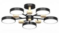Потолочный cветильник LED4U L3204-620 BK, Китай, код 05202061504, штрихкод 461019212040