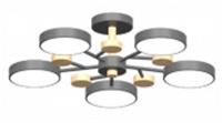 Потолочный cветильник LED4U L3204-620 GR, Китай, код 05202061505, штрихкод 461019212041