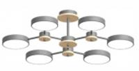 Потолочный cветильник LED4U L3216-730 GR, Китай, код 05202061517, штрихкод 461019212020
