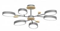 Потолочный cветильник LED4U L3220-830 GR, Китай, код 05202061521, штрихкод 461019212032