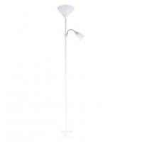 Торшер напольный под лампу е27*2 General GFL-005 174см белый, КИТАЙ, код 0520601231, штрихкод 465032560467, артикул 801005