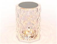 Настольная LED лампа сенсор, выключатель и пульт DE8013 CL прозрачный LED RGB 3W, Китай, код 05202250096, штрихкод 466023203322