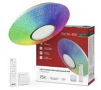 Светильник COMFORT CRYSTAL-RGB 75Вт 230В 3000-6500K 6000Лм 500x115мм с ДУ In home, Китай, код 0520700602, штрихкод 469061205998, артикул 4690612059983