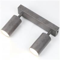 Спот на основании GWL-2GU10-M-IP20 Двойной Бетон Направленный, Китай, код 0521000284, штрихкод 465032561518, артикул 662069