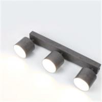 Спот на основании GWL-3GX53-M-IP20 Тройной Бетон Направленный, Китай, код 0521000241, штрихкод 465032561550, артикул 662042