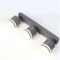 Спот на основании GWL-3GX53-M-IP20 Тройной Бетон С боковым рассеивателем, Китай, код 0521000240, штрихкод 465032561551, артикул 662039