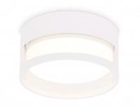 Светильник накладной TN5505 SWH/CL белый песок/прозрачный GX53 D85*43, Китай, код 05213020088, штрихкод 466023203061