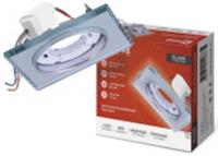 Точечный светильник GX53R-glass SMR-L квадрат с подсветкой 4К под GX53 зеркальный IN HOME, Китай, код 05213070364, штрихкод 469061204428, артикул 4690612044286