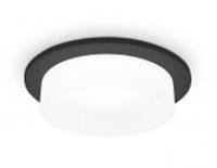 Точечный светильник TN1312 SBK/FR черный песок/белый мат GU5.3 D98*45, Китай, код 05213090315, штрихкод 467008702355