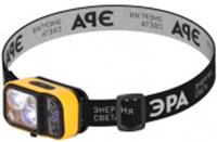 Фонарь налобный ЭРА Рабочие Практик GA-813 аккумуляторный 3+3 Bт сенсор дисплей 4 р, КИТАЙ, код 0521702315, штрихкод 506307989178, артикул Б0069576