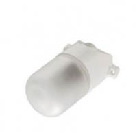 Светильник для сауны GCF-SNP-60-E27-IP65-W, НПБ-400-1 230В 60Вт Белый наклонный, КИТАЙ, код 0522200023, штрихкод 466012595841, артикул 437877