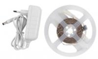 Лента светодиодная GLS-2835-120-9.6-12-IP20-PRO-4-3-KIT комплект 3м с адаптером, Китай, код 05228010116, штрихкод 465032561856, артикул 501221