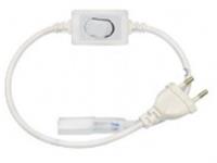 Сетевой шнур с выключателем для 50 м ленты 5050 220В, КИТАЙ, код 05228050057, штрихкод 468025504461, артикул LE010631-004