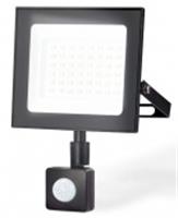 Прожектор с датчиком движения ST8115 BK черный 100W IP65 LED 6500K, Китай, код 05234010335, штрихкод 465030462302