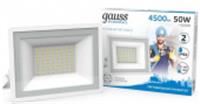 50W Прожектор Gauss Elementary G2 4500lm IP65 6500К белый, КИТАЙ, код 05234010334, штрихкод 463003297105, артикул 613120350