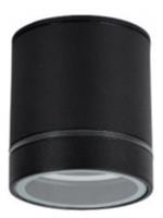 Светильник уличный потолочный ПБУ ЦИЛИНДР-1xGX53-NL-BL с подсветкой черный IP54 IN HOME, Китай, код 05234110174, штрихкод 469061205918, артикул 4690612059181