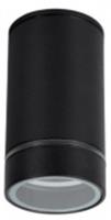 Светильник уличный потолочный ПБУ ЦИЛИНДР-1xА60-NL-BL с подсветкой черный IP54 IN HOME, Китай, код 05234110173, штрихкод 469061205914, артикул 4690612059143