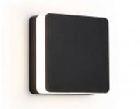 Светильник уличный светодиодный настенный ST4545 BK черный LED 4200K 11W IP54 155*155*54, Китай, код 05234110116, штрихкод 466023203100