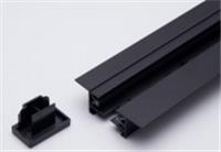 ***10352 CAB1004 Шинопровод встраиваемый для трек черный, 1м,(токовод, заглушка, креп), КИТАЙ, код 05238070029, штрихкод 462715318600, артикул 10352