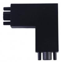 Коннектор шинопровода угловой AC-1B-TL черный серии TOP-LINE IN HOME, КИТАЙ, код 05238070052, штрихкод 469061202937, артикул 4690612029375
