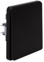 Выключатель ROUND 1кл. 10А Оникс KR-78-0705-3, КИТАЙ, код 05401520025, штрихкод 460100432354, артикул KR-78-0705-3