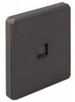Розетка ROUND ПК Cat6 титан KR-78-0724-2, КИТАЙ, код 05401520062, штрихкод 460100432479, артикул KR-78-0724-2