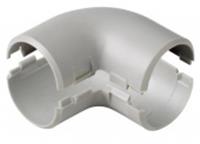 Поворот на 90 разъемный серый труба-труба D16 мм (5шт) GE50163-R5, Россия, код 05801080268, штрихкод 465006536184