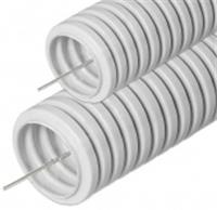 Гофротруба ПВХ с зондом d20мм (25 метров) 