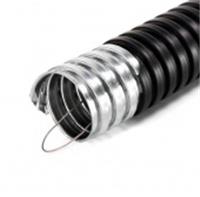 Металлорукав 18 черный ПВХ изоляция IP67 МРПИНГ с протяжкой Fortisflex 87677, РОССИЯ, код 05801140027, штрихкод 465005493831, артикул 87677