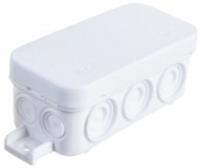 Распределительная коробка RUVinil 43х80х35мм, белая IP54 67091Б, Россия, код 05802140081, штрихкод 460701917828