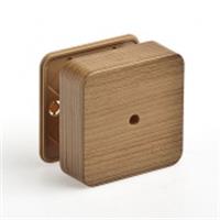 Распределительная коробка Tyco 80х80х25мм открытой установки дуб IP40 65005-08М, Россия, код 05802140007, артикул 191682