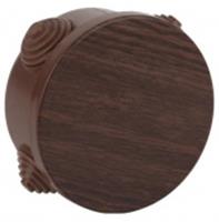 Распределительная коробка ЭРА D85мм, H40мм открытой установки дуб IP54 Б0043230, Китай, код 05802140080, штрихкод 505630604328