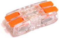 Клемма соединительная проходная Dori СМК 221-652 (3 шт) 50739, Китай, код 05802320090, штрихкод 466028445073