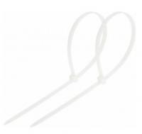 Rexant Хомут 250x3,6 (100 шт) белый нейлон 07-0250, КИТАЙ, код 05804050036, штрихкод 461000360296, артикул 07-0250