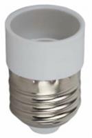 Переходник ЭРА E27-E14 белый, Китай, код 05818020059, штрихкод 505630604917, артикул Б0043745