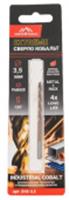 Сверло по металлу Vertextools Cobalt Р6М5К8 3,5мм, Китай, код 06005040037, штрихкод 463017102345, артикул 818-3,5