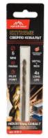Сверло по металлу Vertextools Cobalt Р6М5К8 5мм, Китай, код 06005040041, штрихкод 463017102354, артикул 818-5