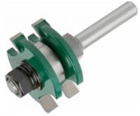 FIT Фреза кромочная пазо-шиповая DxHxL=40х20х75 мм, КИТАЙ, код 0600700071, штрихкод 464001096060, артикул 3610-082040